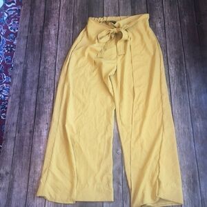 Love University Wide Leg Wrap Around Overlay Pants Sz XL